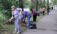 Жители и работники организаций Луховицкго района приняли участие в субботнике &laquo;Зелёная Россия&raquo;
