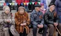 Аллею Славы в честь 70-летия победы в Великой Отечественной войне высадили в Белоомуте