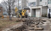 Глава поселения Луховицы Геннадий Воронин совершил рабочий объезд городских дворов