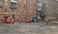 Глава поселения Луховицы Геннадий Воронин совершил рабочий объезд городских дворов